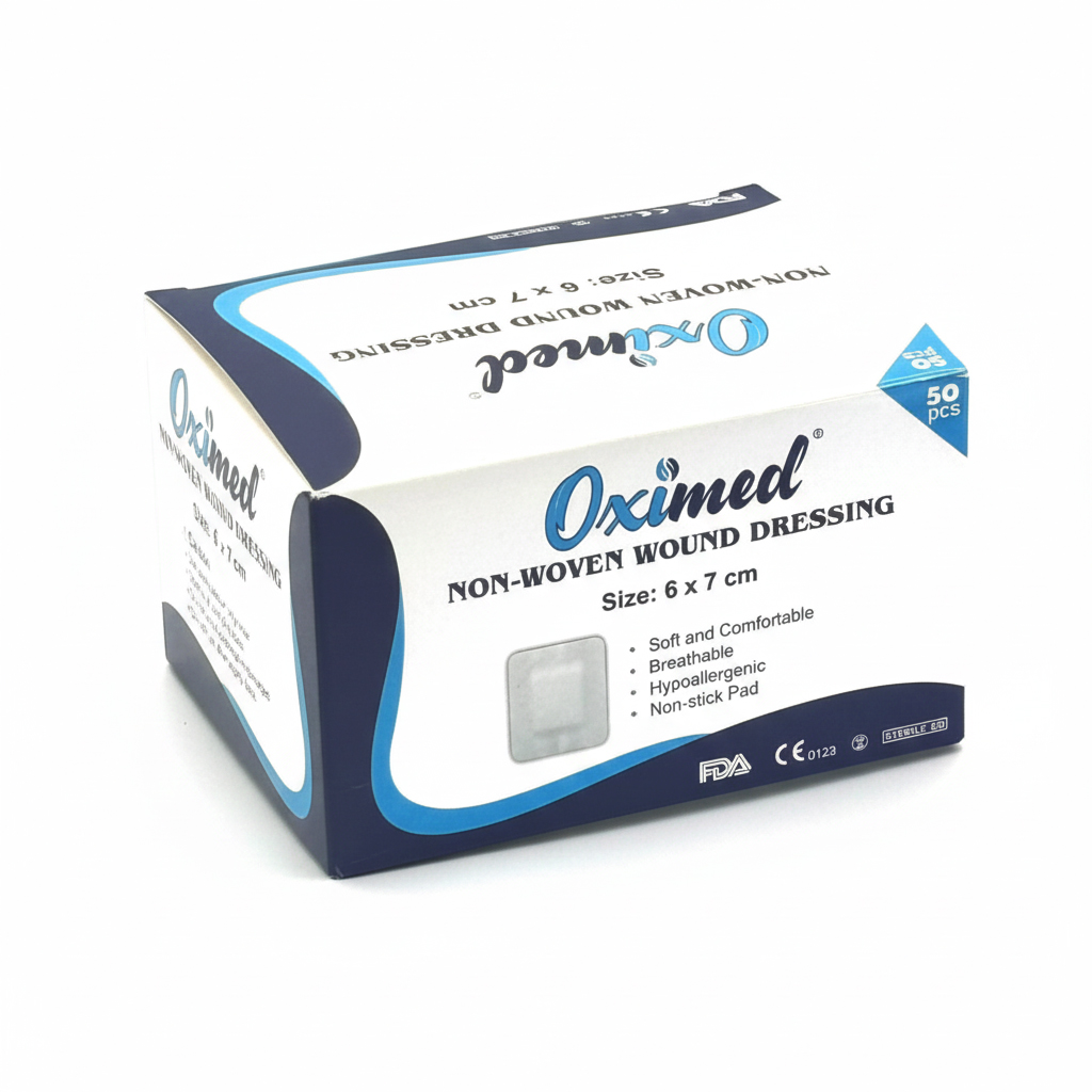 Non-Woven Adhesive sterile Wound Dressing Pad/Medipore  wound Dressing  Pad 6x7cm (50/BOX)