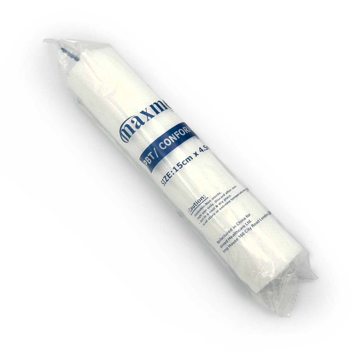 Conforming bandages white  /PBT 15cm x4.5M - (6”) -12 PCS/PKT