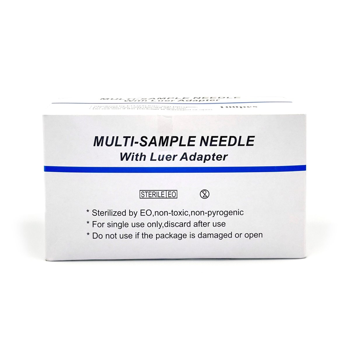Blood collection Set with Luer Adaptor/  Multisample Needle with Luer Adaptor -23Gx3/4”-100 PCS/BOX