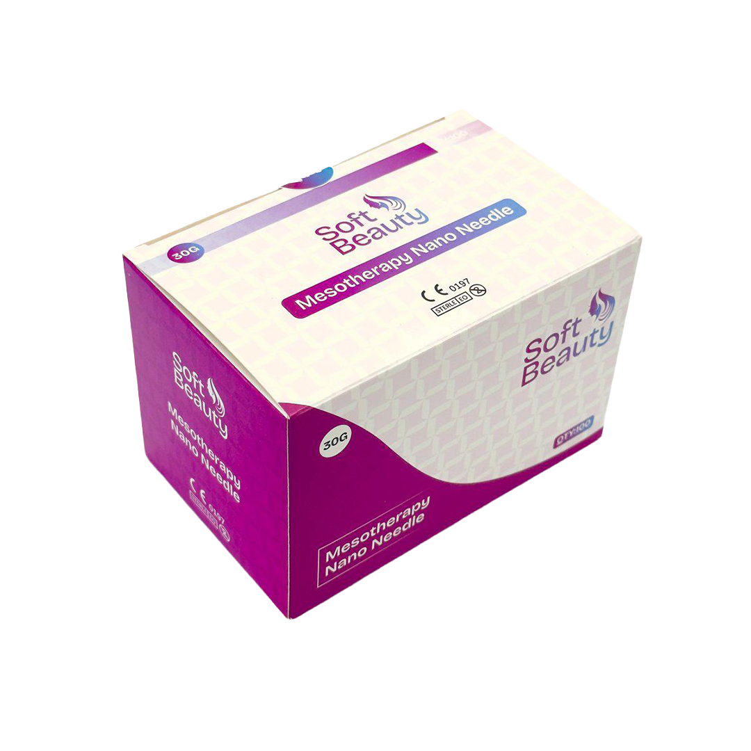 Mesotherapy nano needles /Derma Nano Needles Disposables( 100/Box)-  30GX4mm -Soft Beauty 