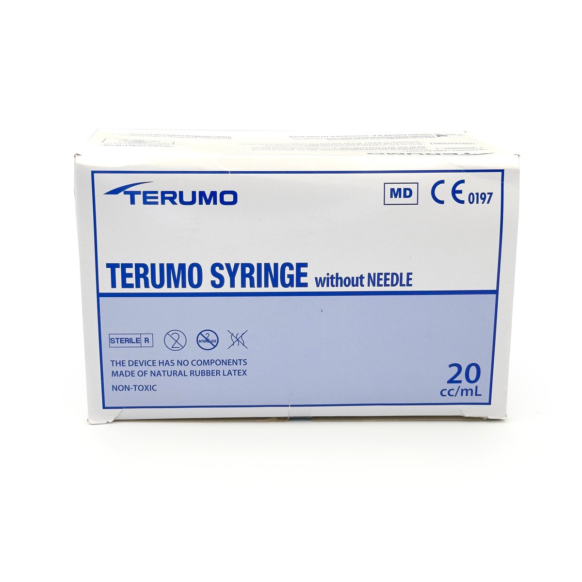 Terumo 20ML  Disposable  Syringes with out Needle   Luer Lock - 50 PCS/BOX